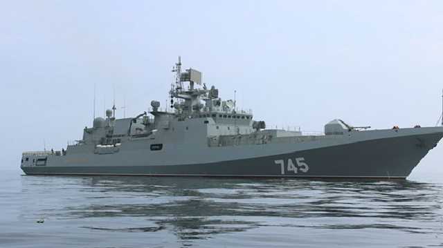 В Черном море российский фрегат отработал уничтожение кораблей и подлодок