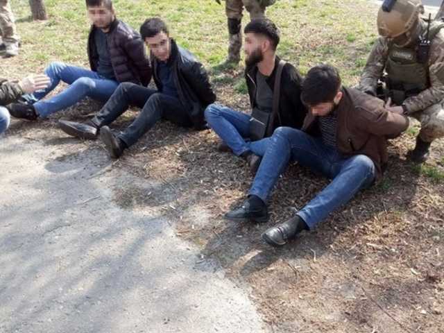 План «Перехват» в Киеве: бойцы КОРД остановили банду кавказцев на двух иномарках