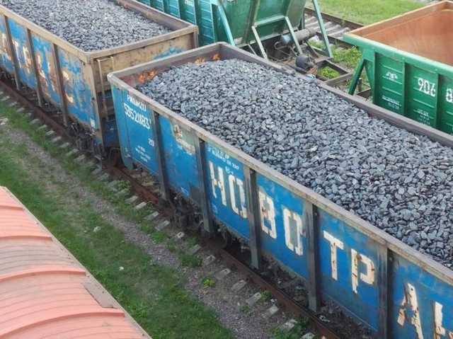 На Волині затримали 62 вагони з російським вугіллям