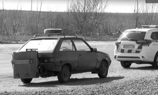 Украинец построил «Таврию», которая ездит на дровах