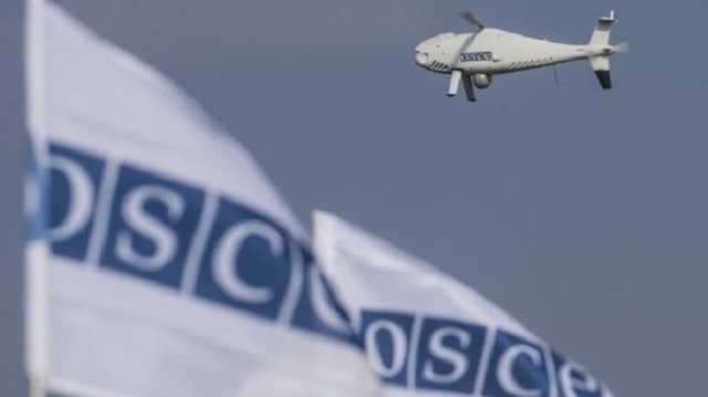 В районе линии соприкосновения на Донбассе потерпел крушение беспилотник ОБСЕ