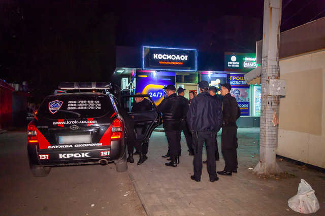 В Днепре охрана избила любителей азартных игр