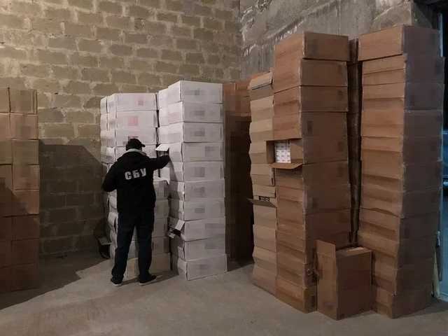 В Одесской обл. задержали фуру с контрабандными сигаретами на сумму 3 млн грн