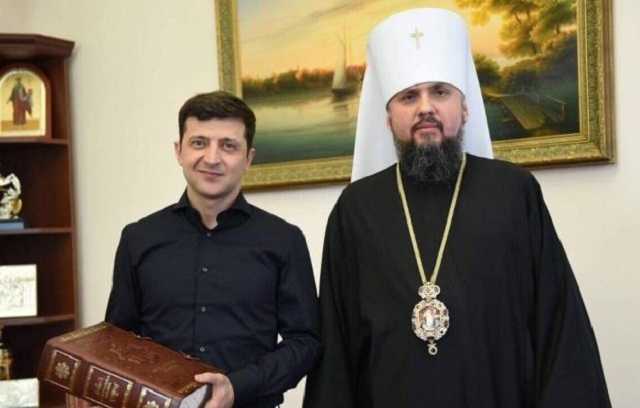 Епифаний заявил, что будет поддерживать Зеленского "в конструктивных действиях"