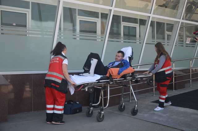 На лікування до Німеччини відправили 15 поранених українських військових