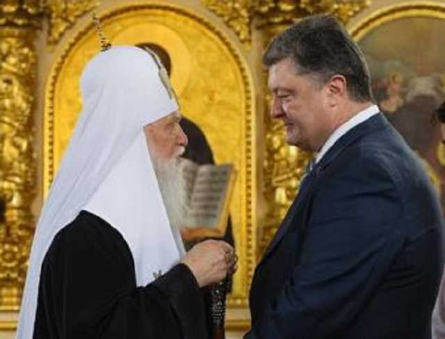 Филарет: Порошенко дал согласие на уничтожение Киевского патриархата