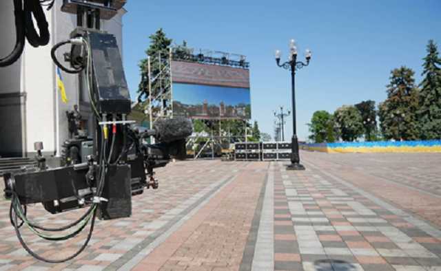 Возле Верховной Рады стартовал "генеральный прогон" инаугурации