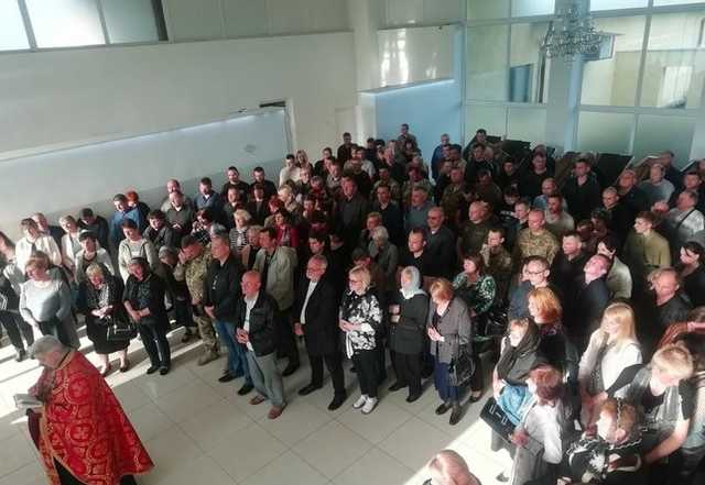 С воином 79-й ОДШБр Василием Джусом, погибшим на Донбассе, простились в Ивано-Франковске