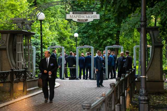 В полиции посчитали, сколько людей наблюдали за инаугурацией Зеленского в Мариинском парке