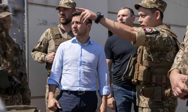 Зеленский поздравил украинских военных с Международным днем миротворца