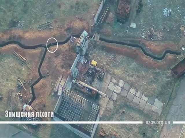 «Азов» уничтожил позицию оккупантов и двух российских боевиков