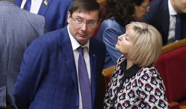 Жена Луценко ответила, пойдет ли ее муж на парламентские выборы