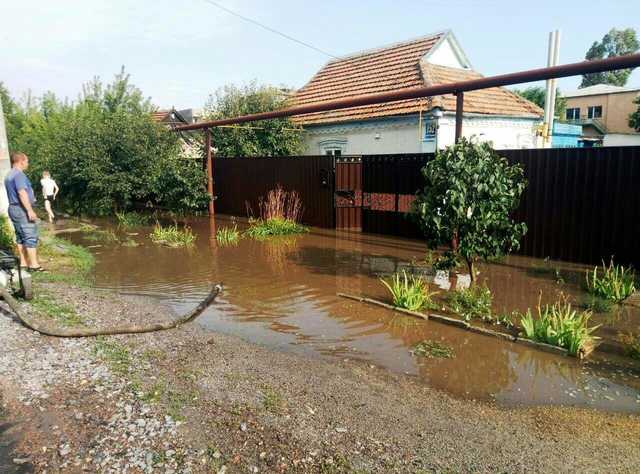 В Херсонской обл. из-за осадков подтоплены около 60 домов и 240 хозпостроек