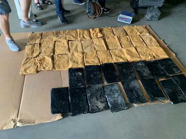 Полиция задержала иностранцев, перевозивших 25 кг героина