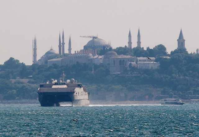 Высокоскоростной десантный корабль США USNS Yuma впервые прибудет в Одессу