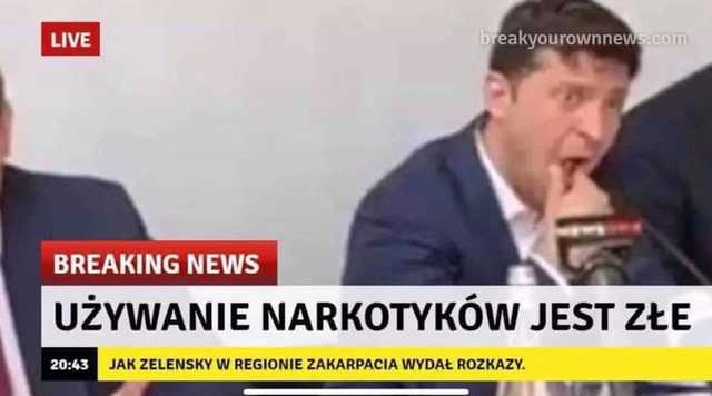 Зеленский — наркоман: Ляшко опубликовал фейк о президенте и призвал сдать анализы
