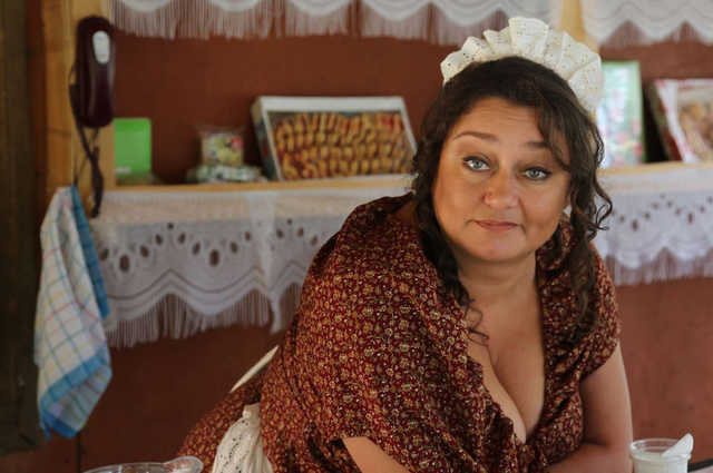 Актриса из сериала "Сваты" засветилась на росТВ