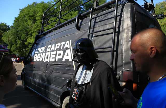 В Одессе из-за Дарта Вейдера не состоялся забег Зеленского по трассе Здоровья