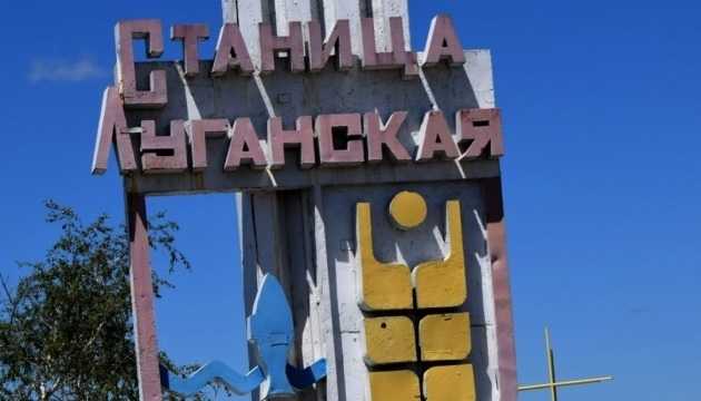 Возле Станицы до сих пор находятся боевики с повязками СЦКК