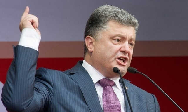 Порошенко закричал на Путина