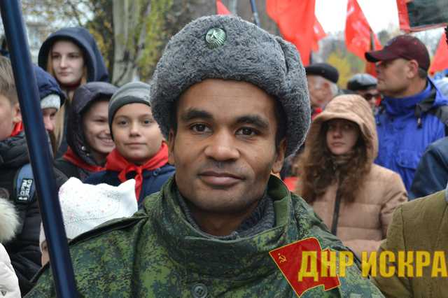 Афрокоммунист из “ДНР” пламенно призвал жителей оккупированного Донецка восстановить СССР