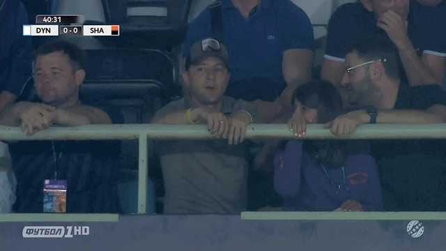 Зеленский в Одессе сходил на футбол