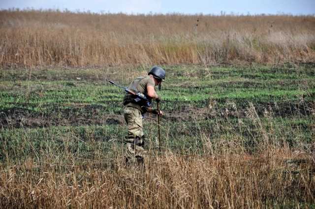 За неделю на Донбассе изъяли и обезвредили 137 взрывоопасных предметов