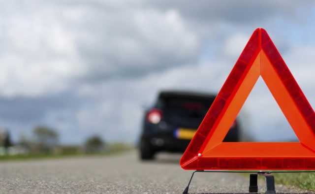 Появилось видео момента ДТП в центре Киева с видеорегистратора Tesla