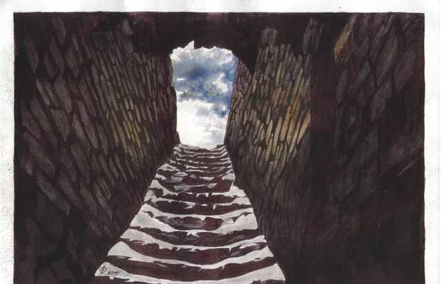 «Это видение моей нынешней ситуации». Сущенко прислал новый рисунок из тюрьмы