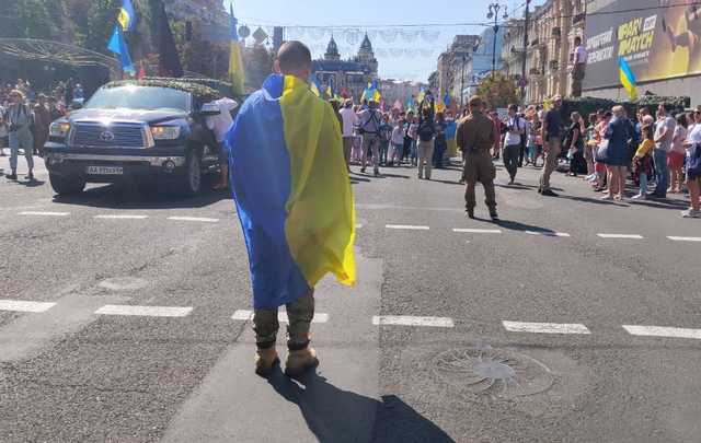 Марш захисників України зібрав понад 30 000 людей