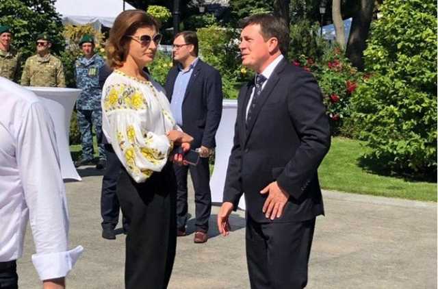 Марина Порошенко наплевала на дресс-код, явившись на прием к Зеленским
