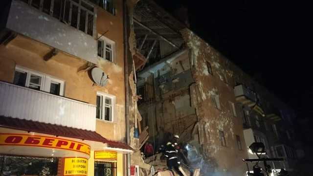 Мощный взрыв в Дрогобыче: появились новые фото и видео жуткого обвала