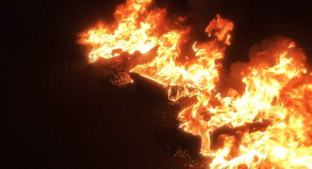 В Днепре вспыхнул пожар на территории предприятия для хранения вторичного сырья