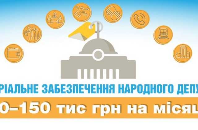 Сколько зарабатывает украинский нардеп и что в эту сумму входит