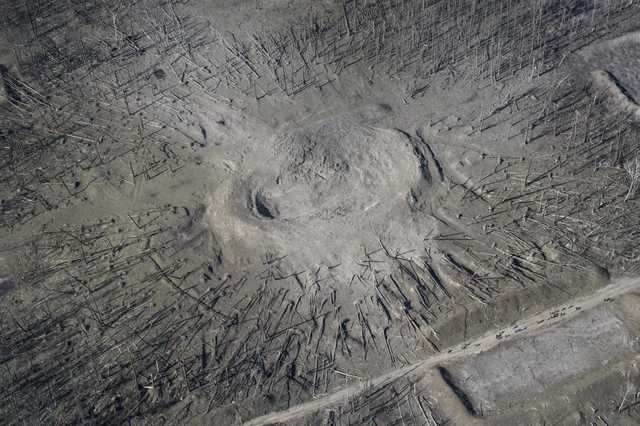 На военных складах в Калиновке пожар, есть угроза взрывов
