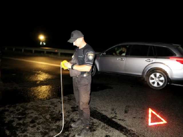 ДТП со взлетом: эксклюзивные фото с места аварии на трассе Киев-Одесса