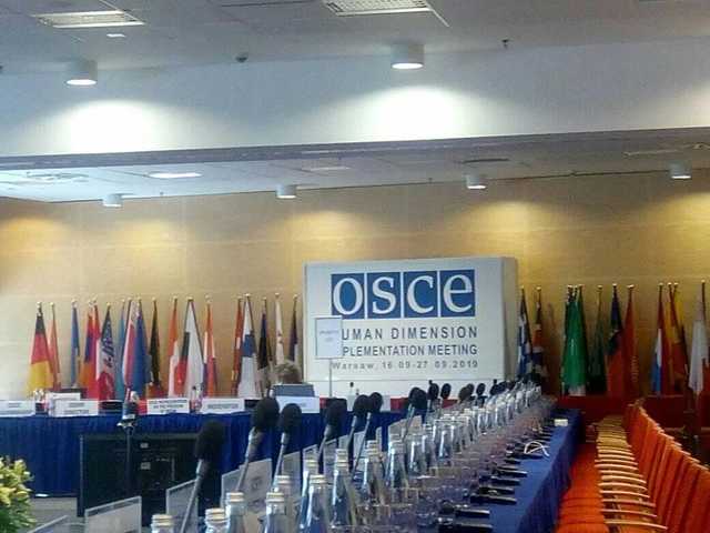 На конференции ОБСЕ в Варшаве разрешили выступить пропагандистам РФ из Крыма