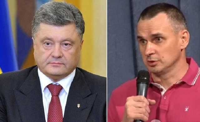 "Он террорист!" Порошенко рассказал об истерике Путина из-за Сенцова