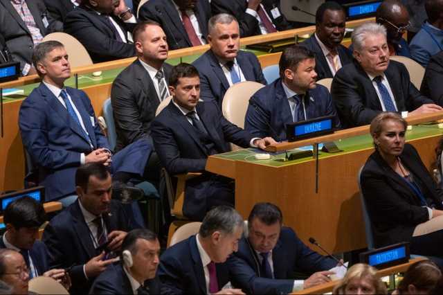 З`явилося відео виступу Зеленського на Генасамблеї ООН