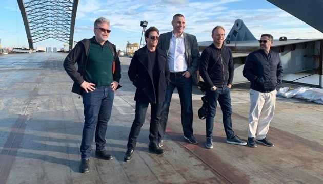 Кличко показав Тому Крузу “локації для голлівудського кіно”