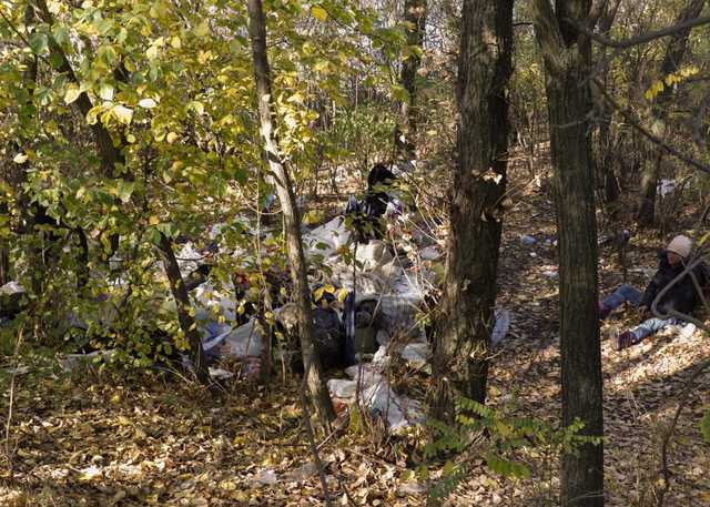 В Киеве на Осокорках на берегу озера нашли мертвую женщину