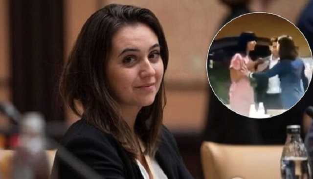 "Отбивала" Зеленского от журналистки: Мендель снова попала в скандальное видео