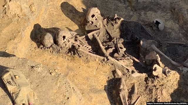 У саду колишньої тюрми Дрогобича виявили останки жертв НКВС