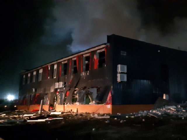 Мощный взрыв на заводе «Потоки» в Днепре: момент попал на видео