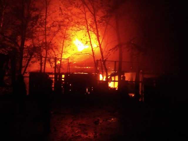 Ночью в Ровно горел ресторан