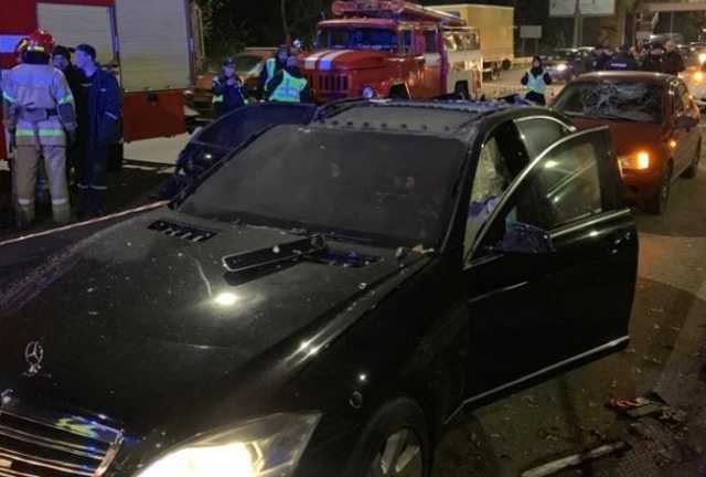 У мережі з’явилося відео моменту вибуху авто на трасі в Києві