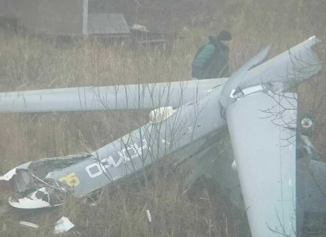 В России новейший беспилотник «Орион» рухнул в 70 метрах от жилых домов