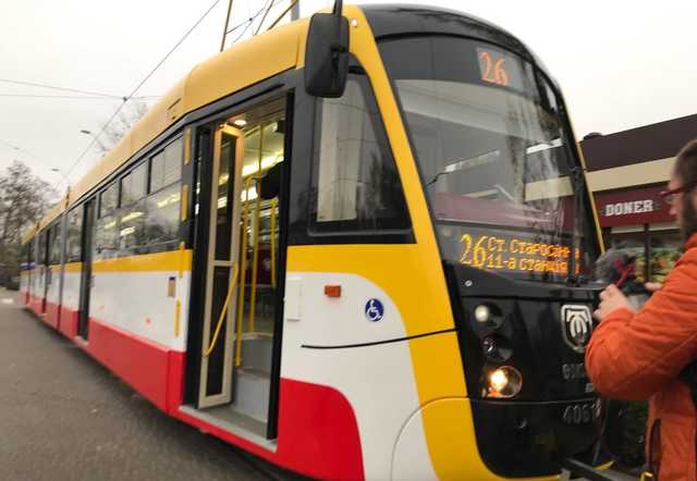 В Одессе запустили самый длинный трамвай в Украине ценой в 18 миллионов