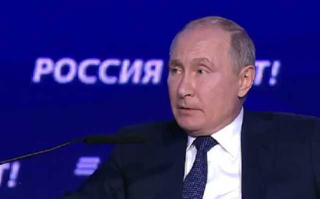 Путин пообещал, что Россия не будет ни на кого нападать