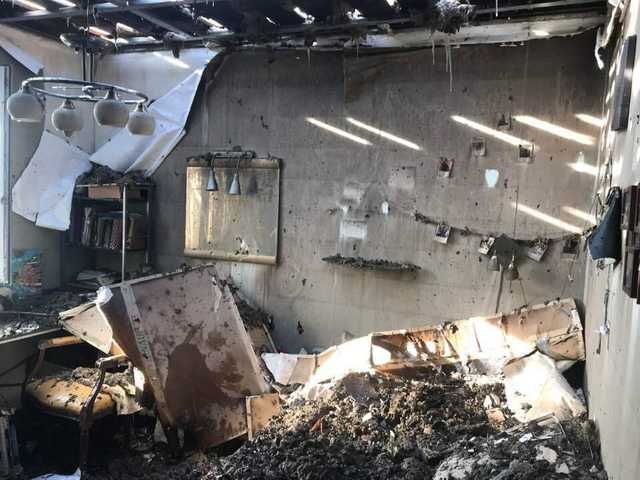 У известного ветерана АТО полностью сгорел дом